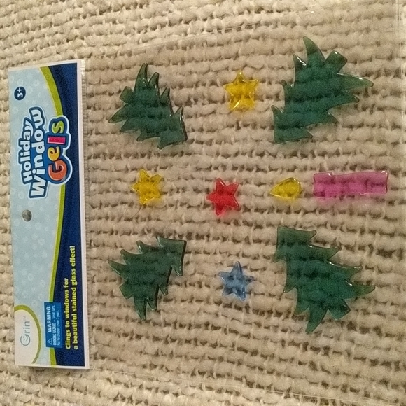 Holiday Window Gel Clings (3 New Packs) - Picture 3 of 8